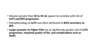 Luts Boo Benign Prostatic Hyperplasia uro hand.pptx