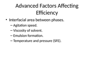 Advanced Factors BPharm_3rd_Year_Advanced_Extraction.pptx