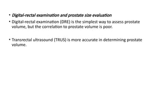 Luts Boo BPH as part of LUTS how the prostate enlargement can cause BOO.pptx