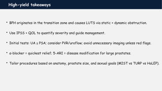 BPH_Comprehensive_Presentation.pptx dddd | PPTX