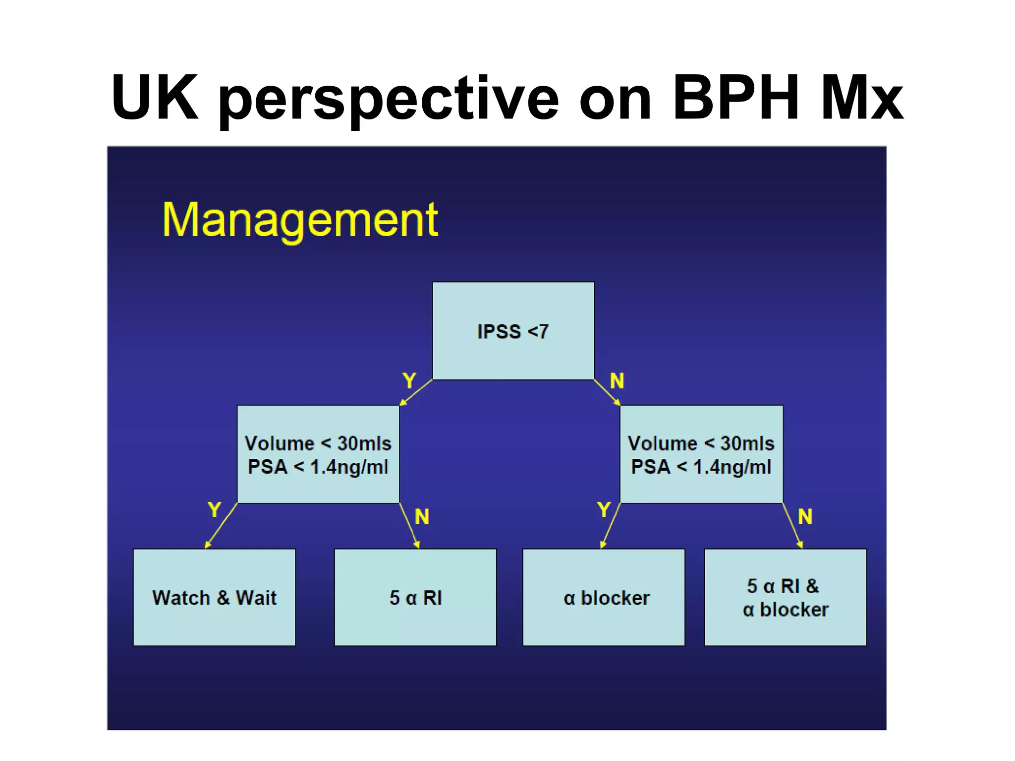 191
UK perspective on BPH Mx
 