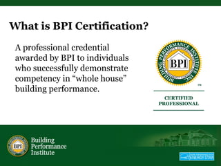 Bpi accredited training, john jones
