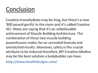 Bpi creatine alkaline review