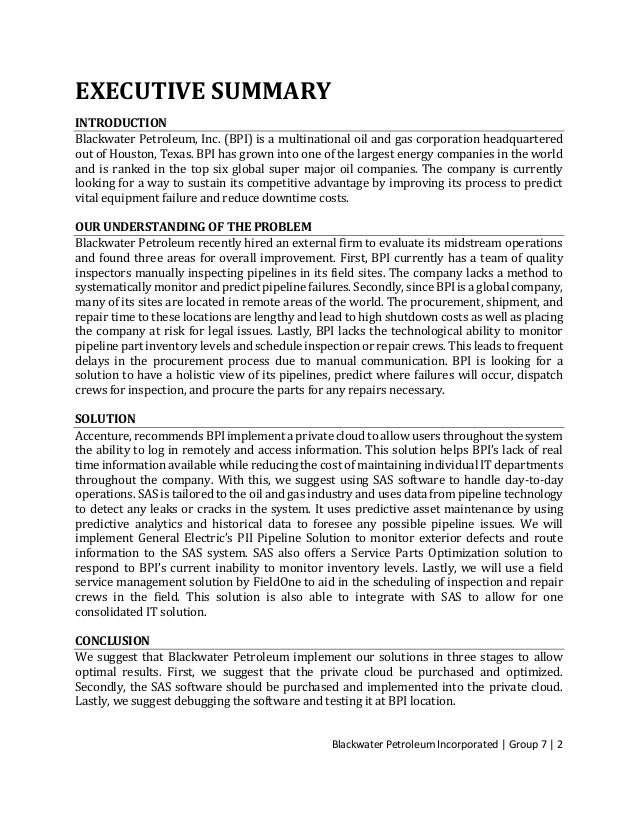 rfp response executive summary template lineshill rfp executive summary template