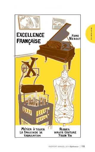 Bpifrance - Rapport annuel 2014 en bande dessinee