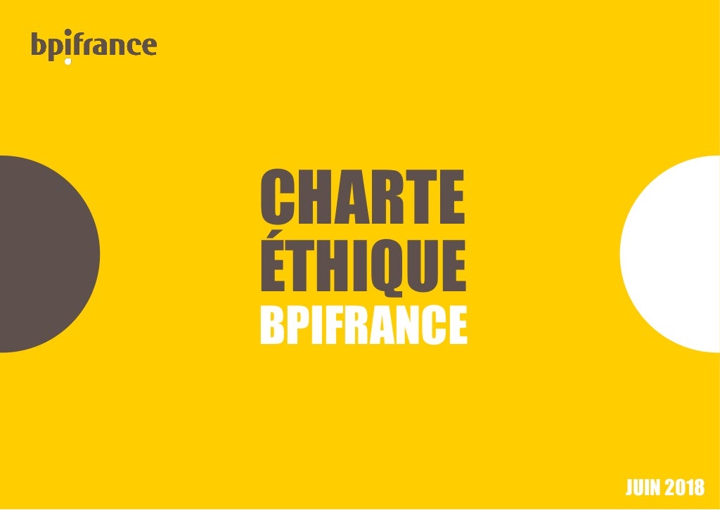 Ethique et Conformité | Bpifrance