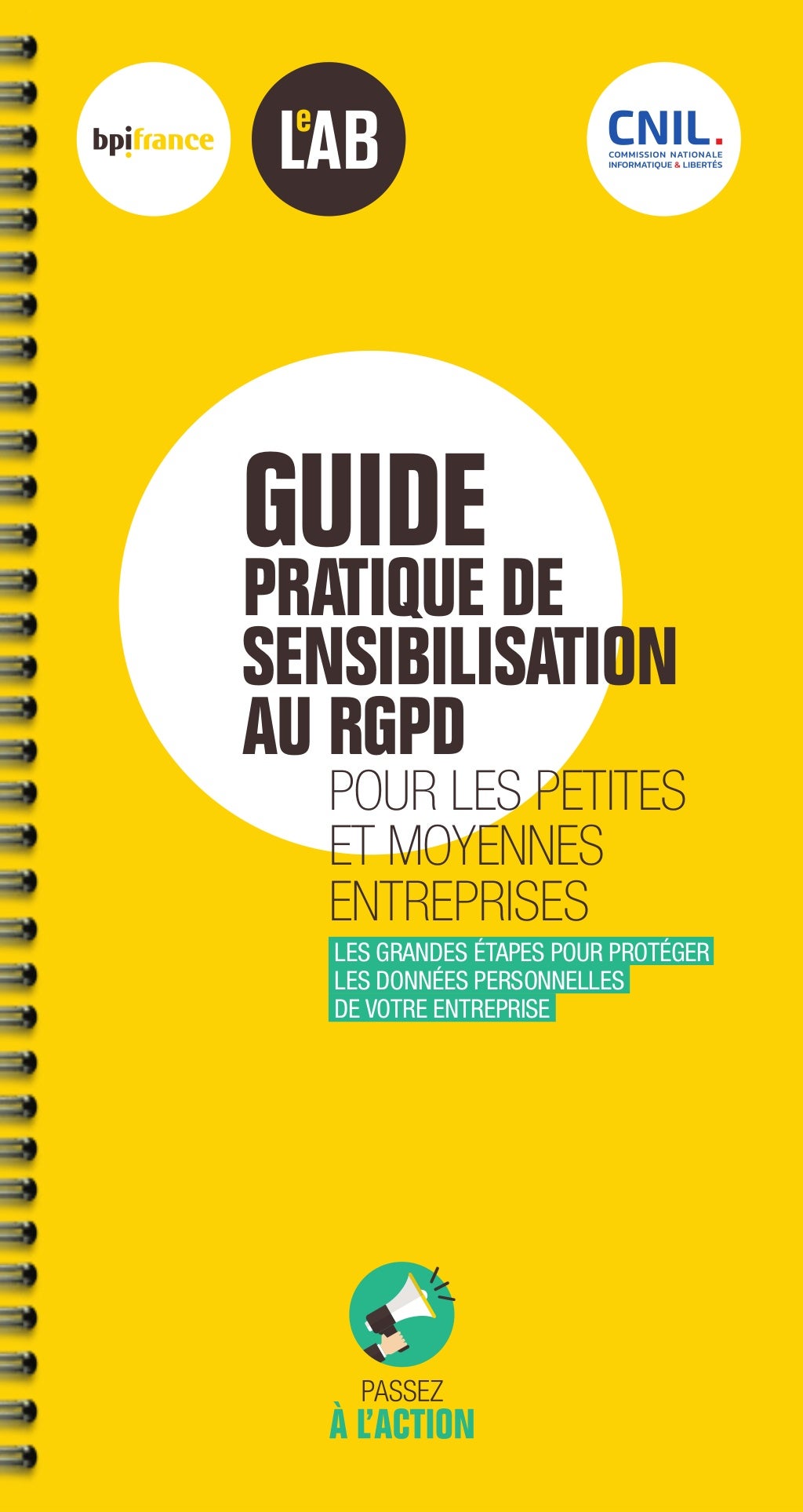 Guide pratique de sensibilisation au RGPD par Bpifrance Le Lab et la CNIL