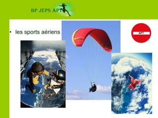les activités de la natation, BP JEPS APTAPT