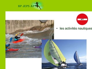 les activités sur des parcours acrobatiques en hauteur,BP JEPS APTAPT