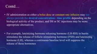 PHARMACOKINETIC AND PHARMACODYNAMIC OF BIOTEHNOLOGICAL PRODUCTS | PPTX