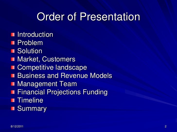 b plan ppt