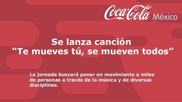 Lanzamiento Canción "Te mueves tú, se mueven todos"