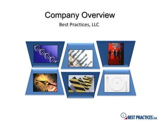 Company Overview
   Best Practices, LLC




                         1
 