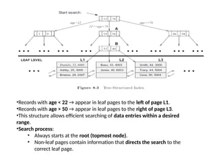 B plus trees in Database Management Systems.pptx