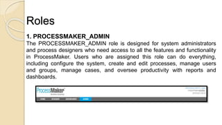 Process Maker Features | PPTX