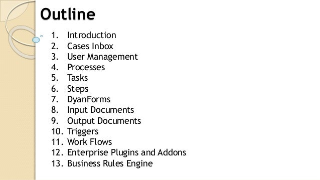 Process Maker Features