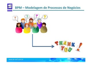 BPM – Modelagem de Processos de NegóciosBPM – Modelagem de Processos de Negócios
 