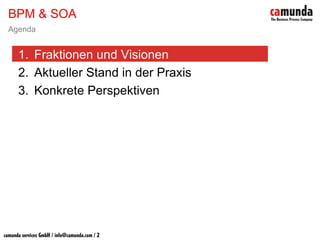 BPM & SOA - Prozesse sind keine Workflows