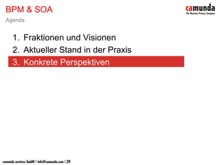 BPM & SOA - Prozesse sind keine Workflows