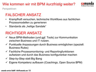 BPM & SOA - Prozesse sind keine Workflows