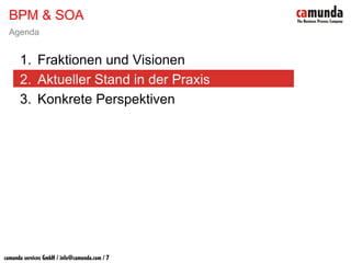 BPM & SOA - Prozesse sind keine Workflows