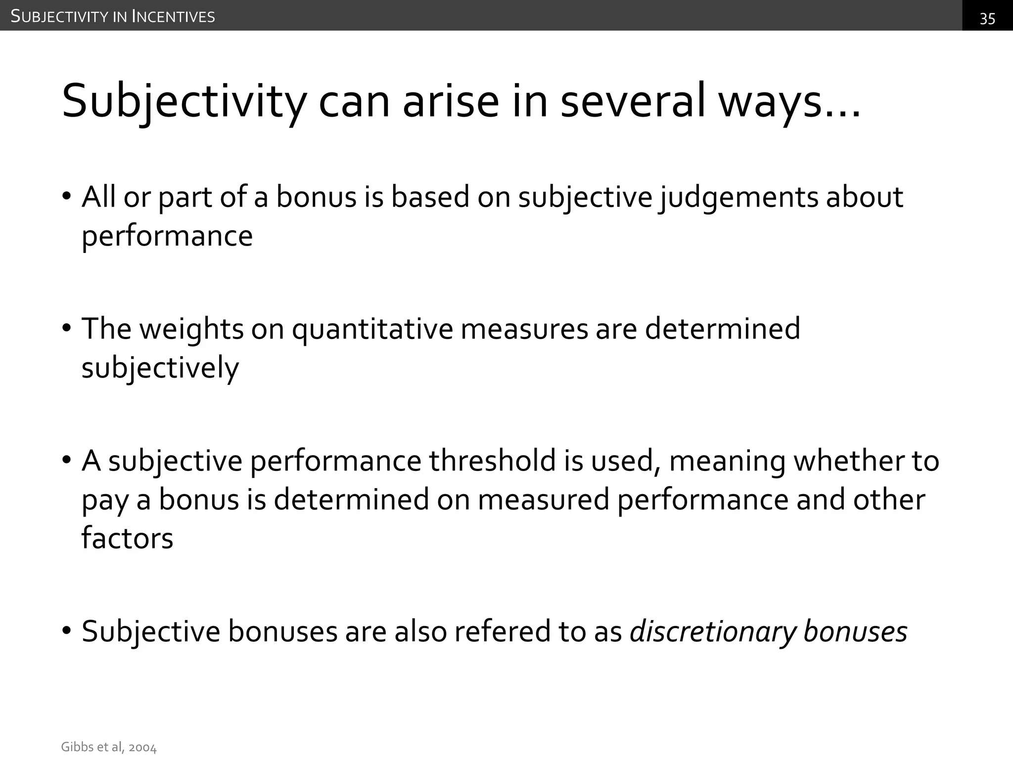 When the legs don’t balance (kassetækning)…Organisational ArchitectureZimmerman et al ch. 4