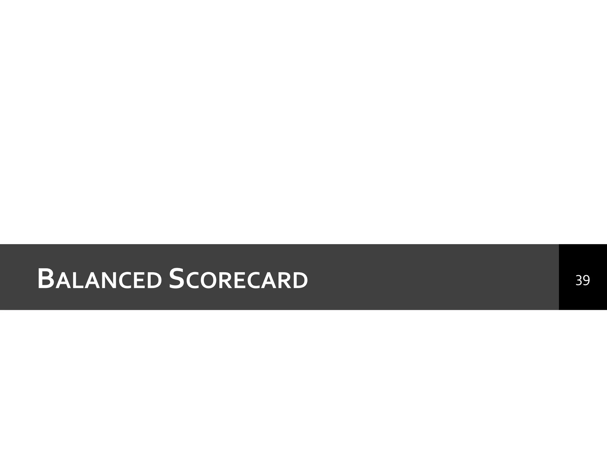 Market Based Measures…Performance MeasurementMerchant, 2006Pay managers the same way shareholders are paid