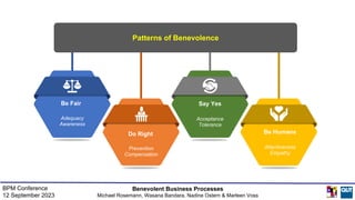 Benevolent Business Processes - Design Guidelines Beyond Transactional ...