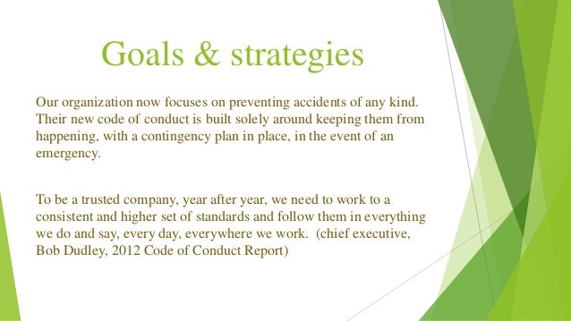 Bp s management planning presentation picture