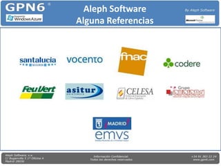 Aleph Software Alguna Referencias,[object Object]