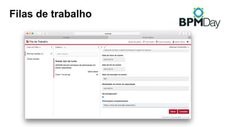 Filas de trabalho
 