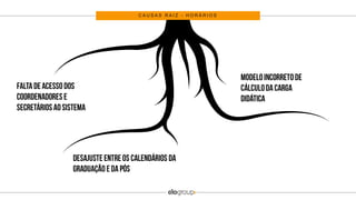 C A U S A S R A I Z - H O R Á R I O S
 