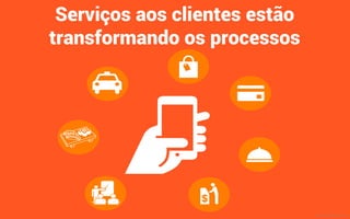 Serviços aos clientes estão
transformando os processos
MauricioBitencourt.com
 