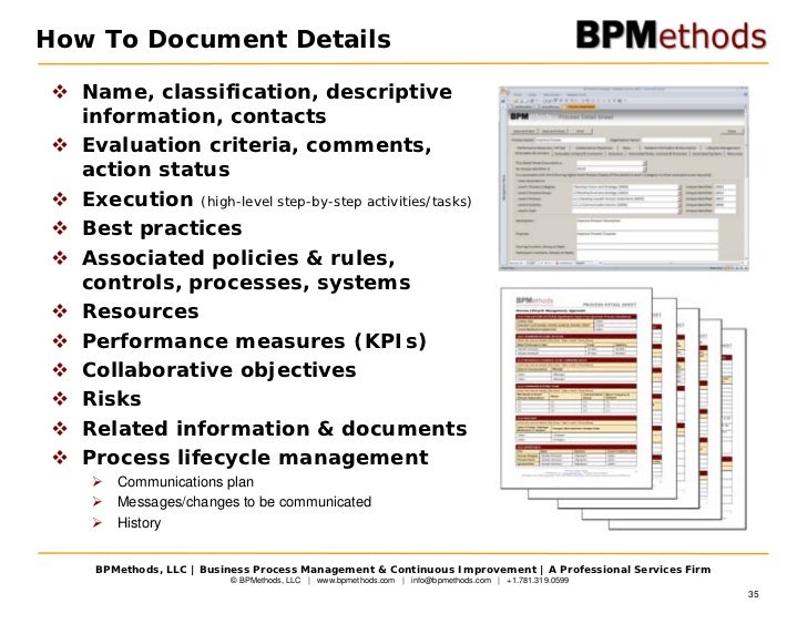 process documentation template