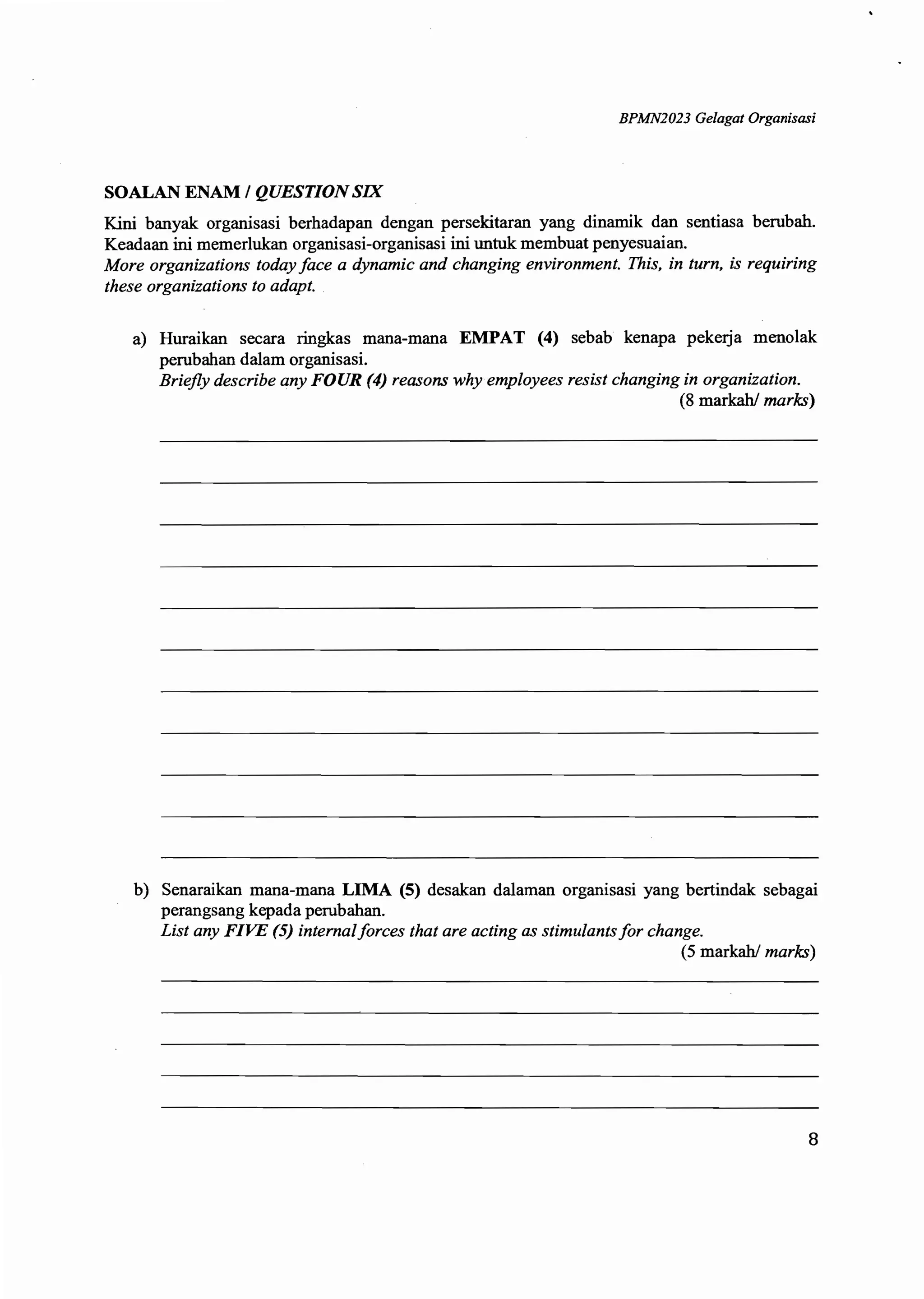 Bpmn 2023 past year2 pdf free download