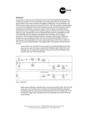 Bpmn exercises and solutions