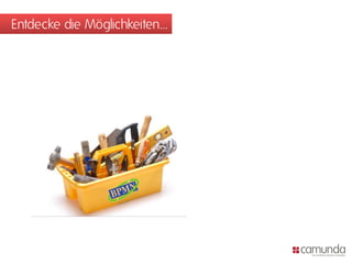 Entdecke die Möglichkeiten…
 