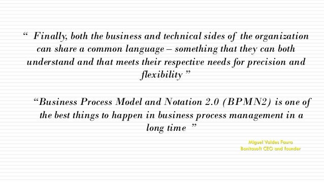 model business (bpmn) and 2.0 process notation version Modeling Notation 2.0 à   Introduction Business Process BPMN