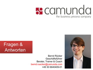 camunda BPMN Framework BPMN 2.0MetamodellExecutionNeue Diagramme