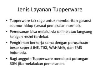 Tupperware Login Process Bussines Process Management - presentation proses penjualan tupperware ...
