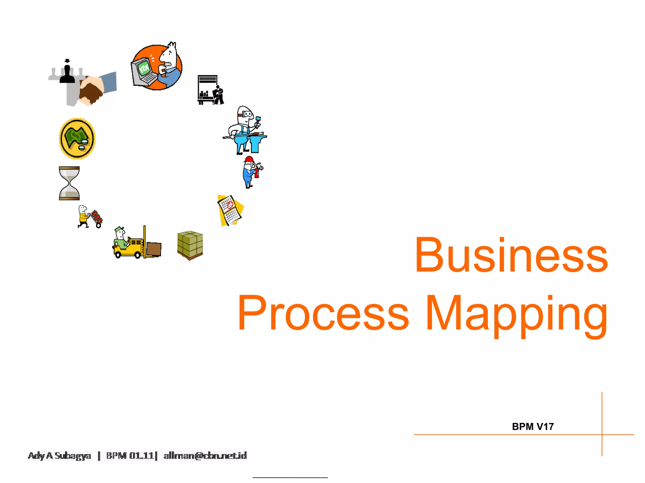 Business
Process Mapping

           BPM V17
 