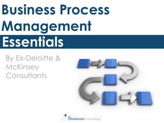 Business Process
Management
Essentials
By Ex-Deloitte &
McKinsey
Consultants
 
