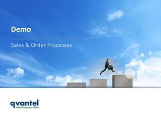 Demo
Sales & Order Processes
 