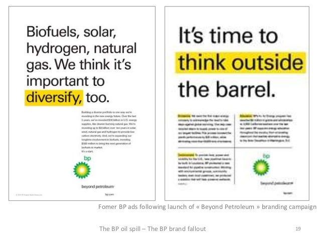 The BP oil spill