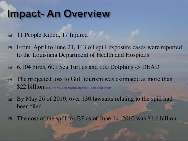 bp gulf oil spill case study