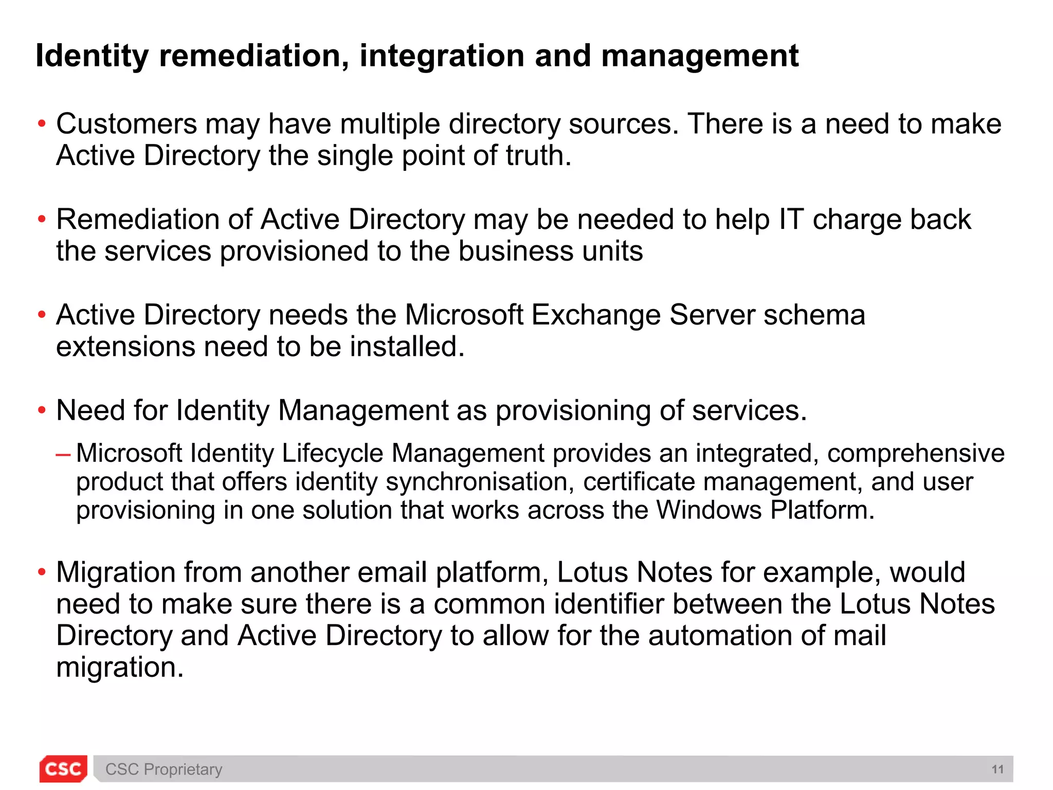 Multiple customers, one architecture