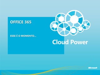OFFICE 365


ESSE É O MOMENTO...
 