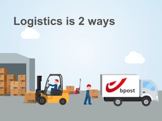 Logistics is 2 ways
 