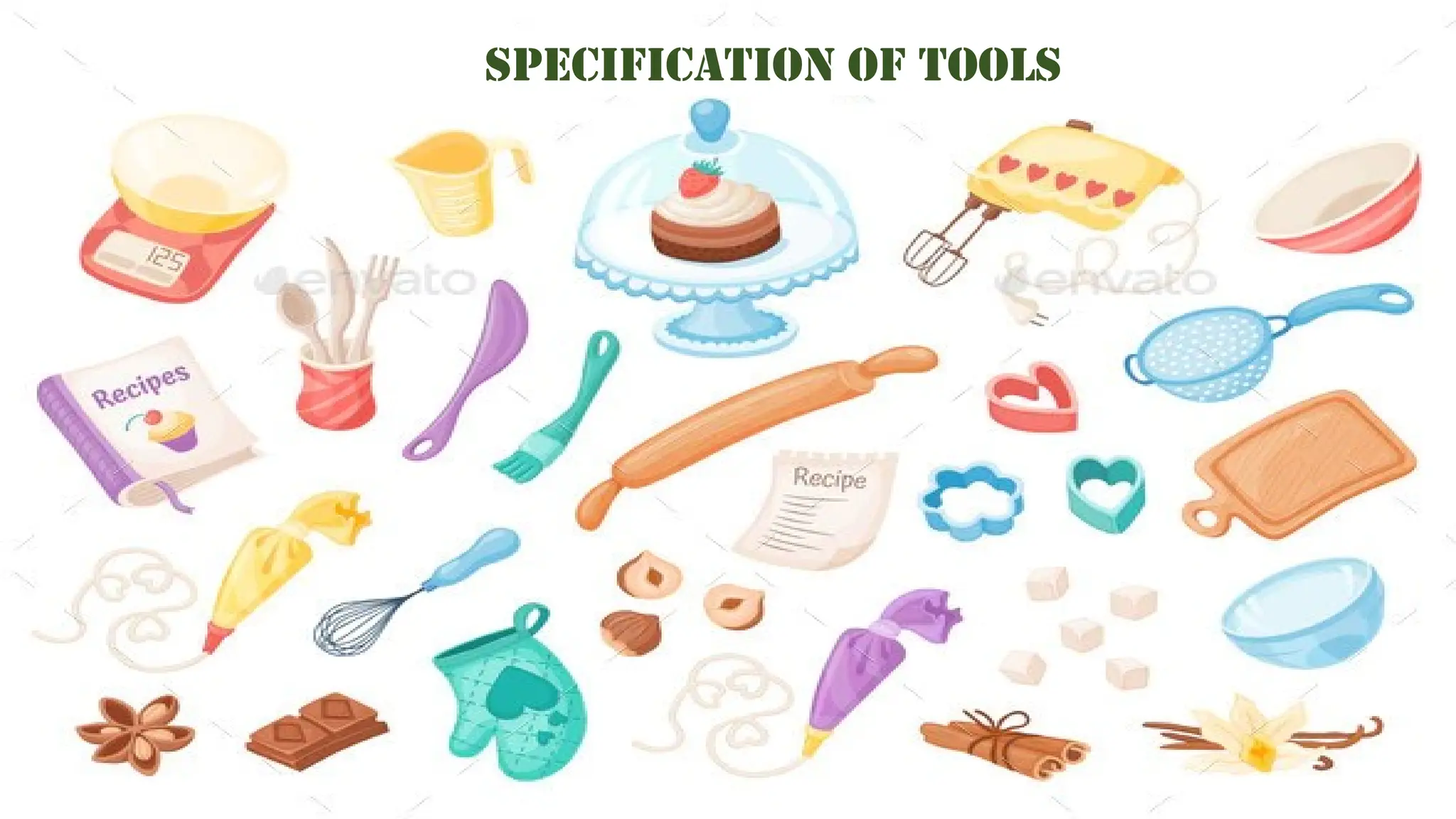 Specification of Tools