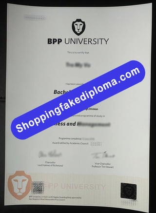BPP University fake Diploma 